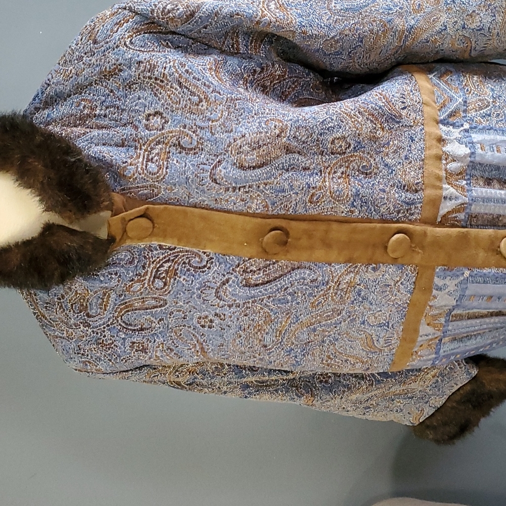 Isabella's Journey signature collection women' blue button down jacket s… - Picture 3 of 17